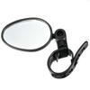 Oval Flat Design Bicycle Rear View Mirror Handlebar Mount Mirror  For Mountain Bike