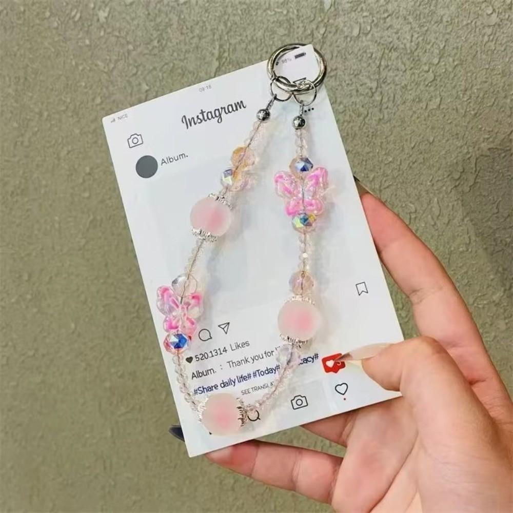 Butterfly Mobile Phone Chain Phone Charm Bag Charm Versatile Phone Lanyard
