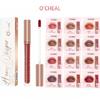 O'CHEAL Матовая нелипкая увлажняющая помада-блеск для губ