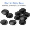 10pcs Rubber Material Stem Top Cover Black Bowl Set Cover Bicycle Headset Cover  Cycling Parts