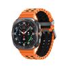 Marine Band For Samsung Galaxy Watch ultra Strap 47mm Accessories Two color Sport silicone Bracelet Galaxy Watch 7 ultra Straps