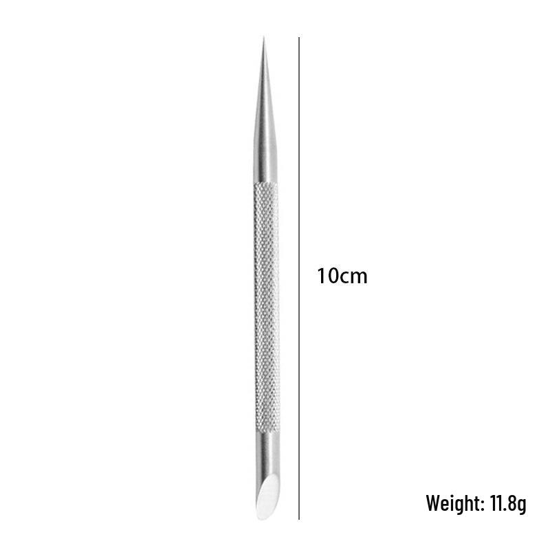 Набор педикюрных ножей из нержавеющей стали: Двусторонняя пилка для ногтей с лезвием, пилка для ног и инструмент для отшелушивания