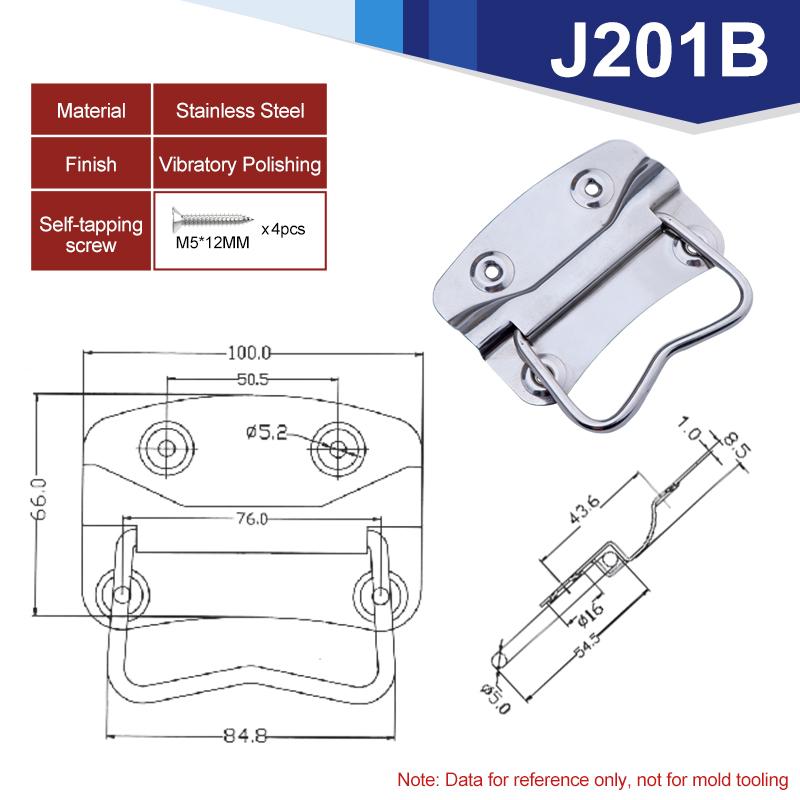 304 Toggle Latches Spring Loaded Clamp Clip Case Box Latch Catch Toggle Tension Lock Lever Clasp Closures Crate Lock Snap 6