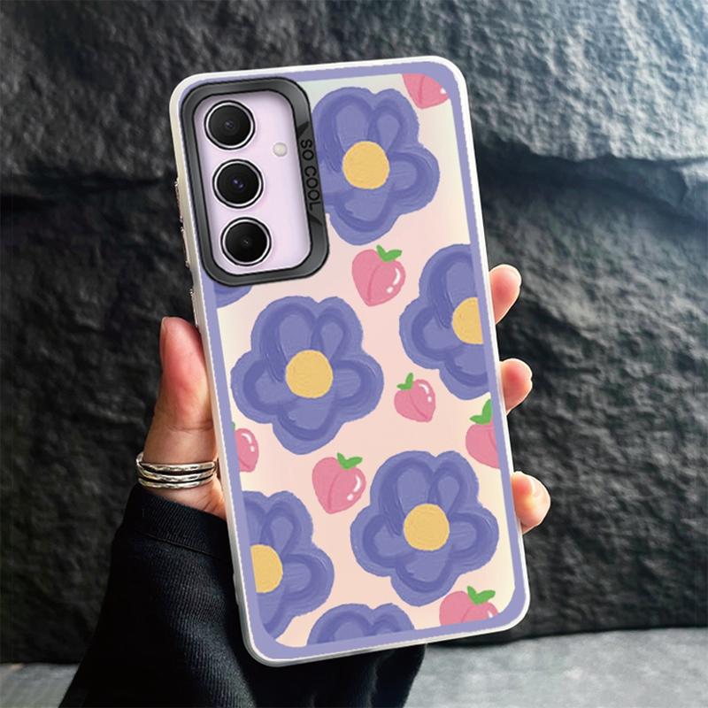 Чехол для телефона Samsung S24 Ultra S23 Plus S22 S21 S20 FE A55 A54 A53 A35 A34 A32 A25 A24 A15 A14 A13 5G противоударный бампер градиентный чехол Aurora