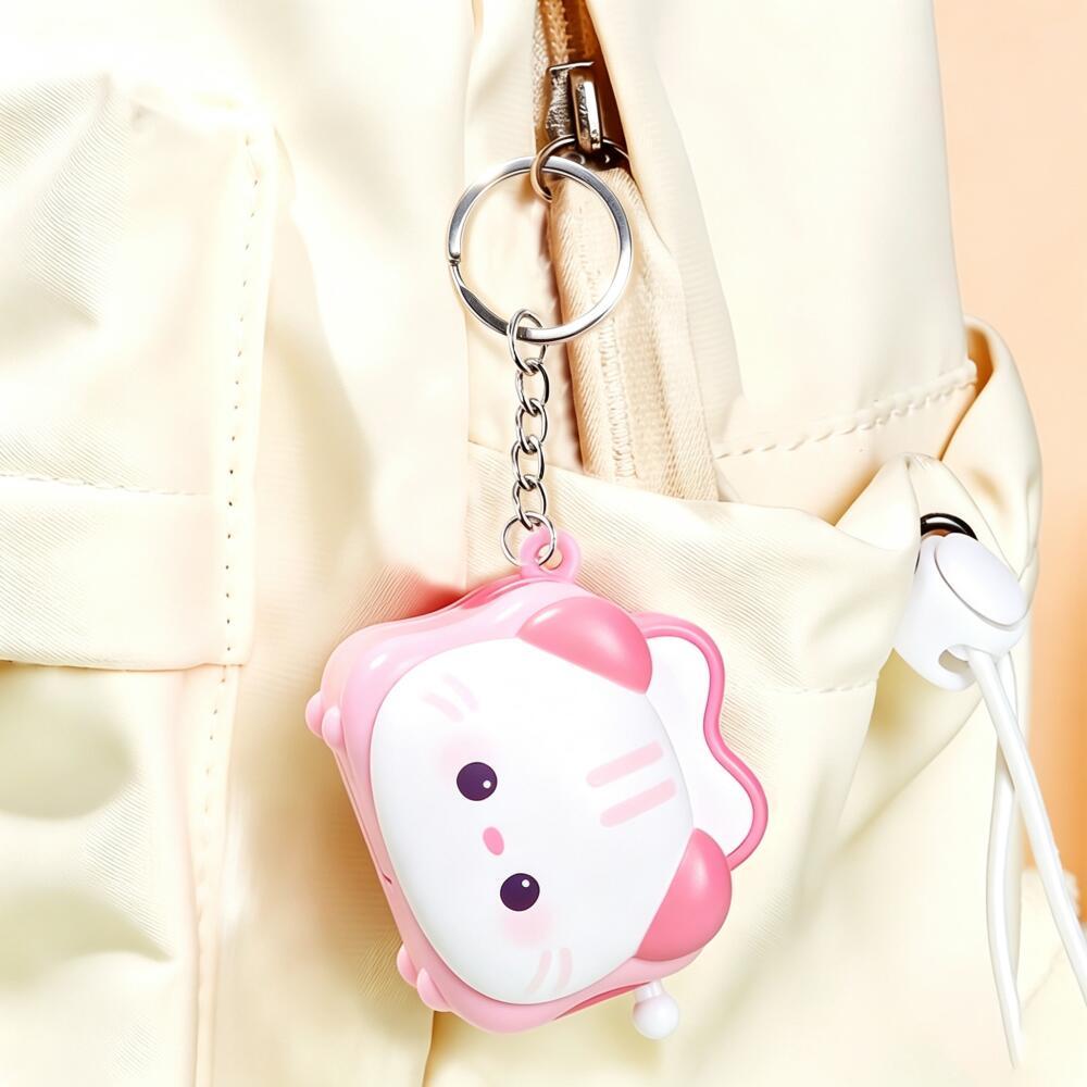 Xiaomi Cute Pet Toaster Keychain Charms, Adorable Panda Kitten Bag Pendants, Decorative Ornaments for Backpacks Keys, Gift Choice
