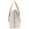 Сумка FC4084 C4084 Chalk x Light Saddle Cross Grain Leather Molly Tote 25 Ladies [Coach] (Сумка) [Товар аутлета] [Бренд] [Товар]