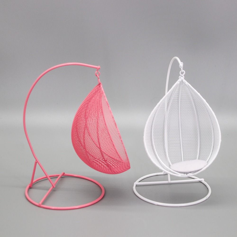 Веселое кресло-качалка Модель Качающаяся кукла Кукольный домик Декор Игрушка Модный игровой реквизит