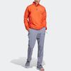 Adidas Mt Wind Jacket With Solid Color Logo Zip Collar Men Jackets Semi-Solar-Orange HM4027