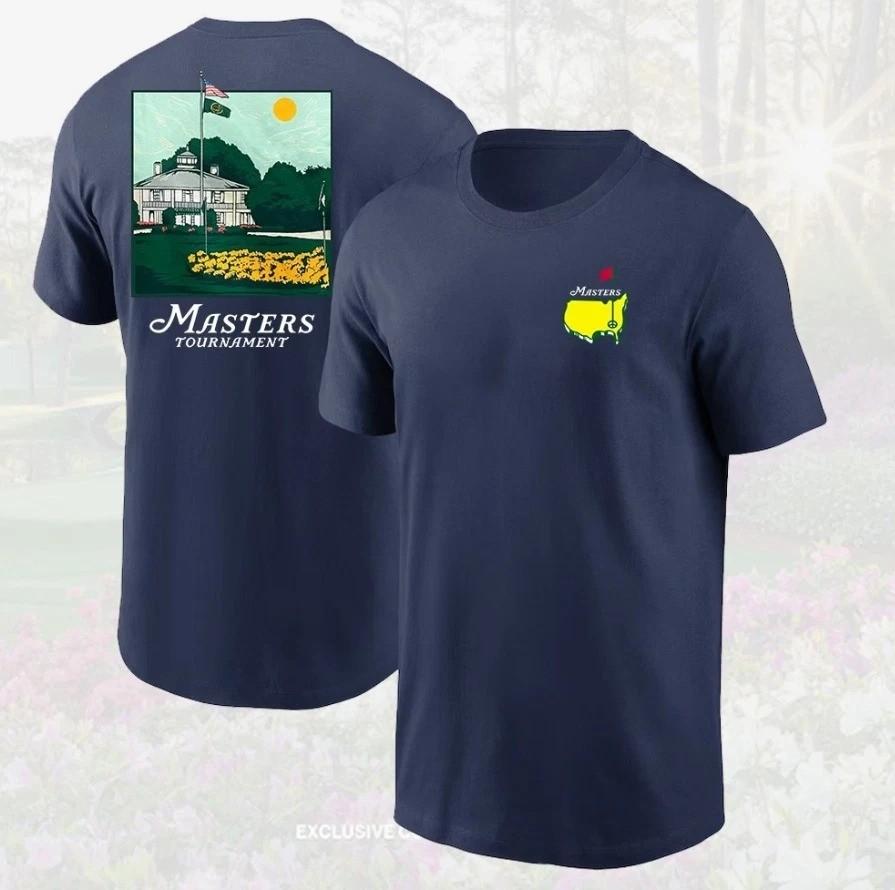 2026 Masters Tournament Augusta National Golf Club Navy T-Shirt S-5XL
