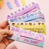 1 Piece Kawaii Stationery Cartoon Animals Marker Memo Pad Bookmark Flags Index Tab Sticky Notes Label Paper Stickers