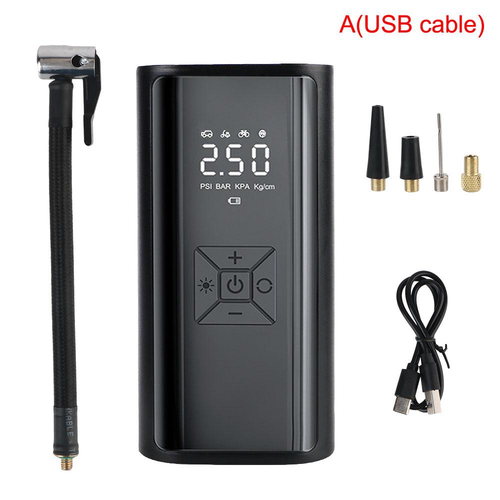 LCD Display 150PSI 120W With LED Light Tire Inflator Air Pump Wireless Digital Portable Tire Pressure Gauge Air Compressor