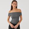 Женская летняя новая сексуальная футболка-бюстье на одно плечо Hot Girl Pure Desire Wind Tops