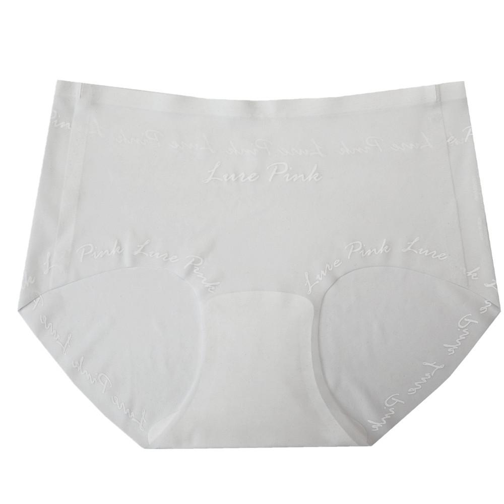 Women's Thin One Piece Ice Silk Low Waist and Hip Lift Cotton Briefs