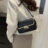 Modern Stylish Small Square Bag Beautiful Solid Color Design Everyday Shoulder Bag