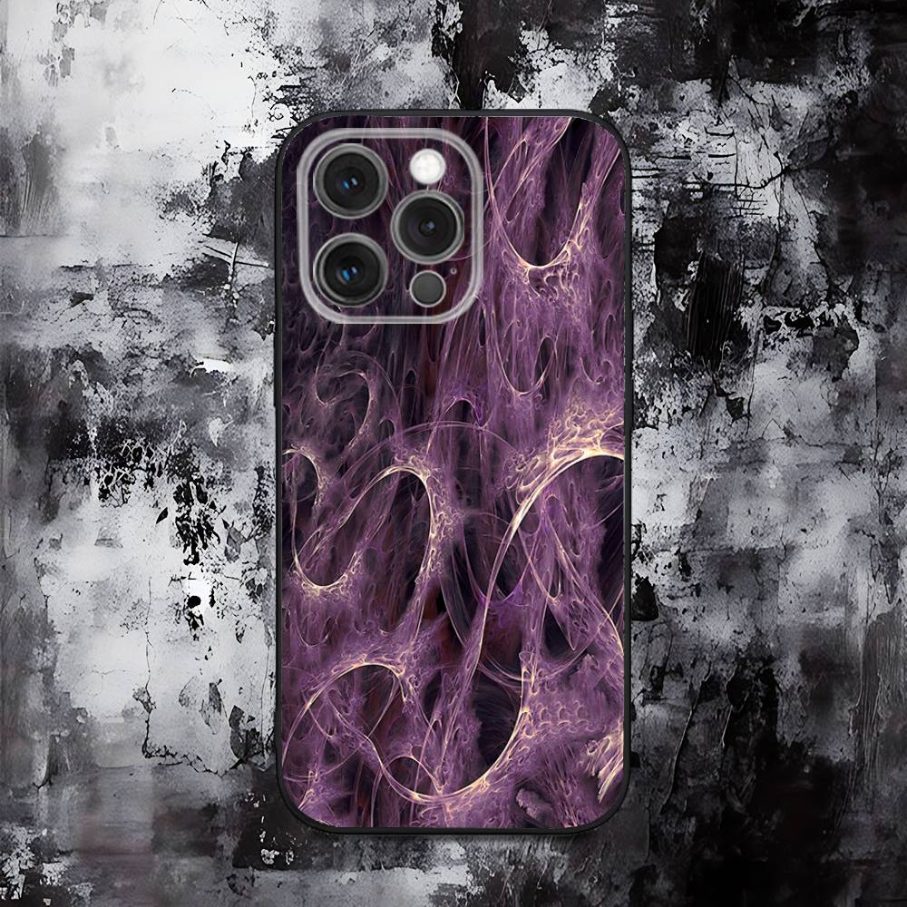 Готический Кокетливый Кибер Сигилизм Чехол для Телефона Для iPhone 16,15,14,13,12,11,Pro,Max,Plus,X,XS,SE,E,Mini,Мягкий Силиконовый Черный Чехол