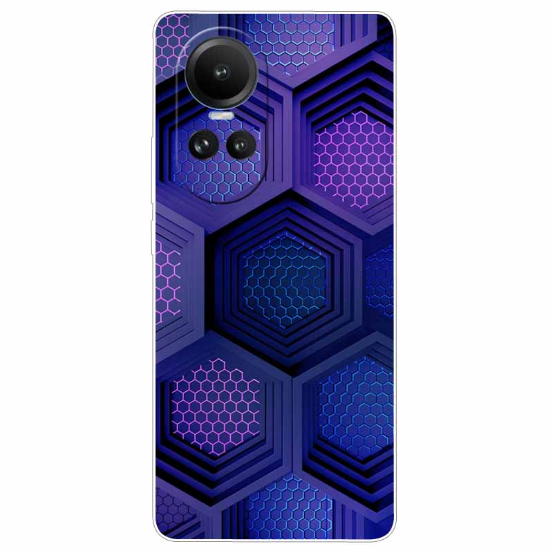 Чехол для Oppo Reno 10 5G CPH2531 Силиконовый Расписной Кот Животные ТПУ Мягкий Мраморный Coque для Oppo Reno10 Pro 5G CPH2525 Чехол для Телефона