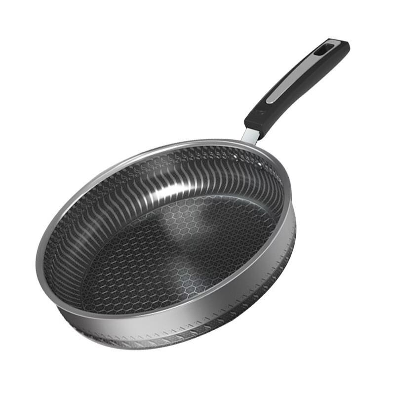 Zhishi 316 Stainless Steel Honeycomb Non-stick Frying Pan