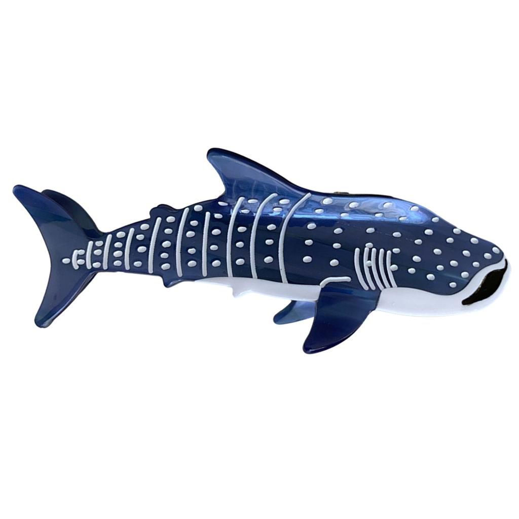 Shark Hair Claw Clips Ocean Theme Hair Jaw Clamps Cute Hair Catch Acetate Barrettes Strong Hold Hairpin for Girls