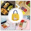 Adult Lunch Box Cute Lunch Box Lunch Tote Bag Smooth Zipper Lunchbox Bag for Lunches Snacks Drinks