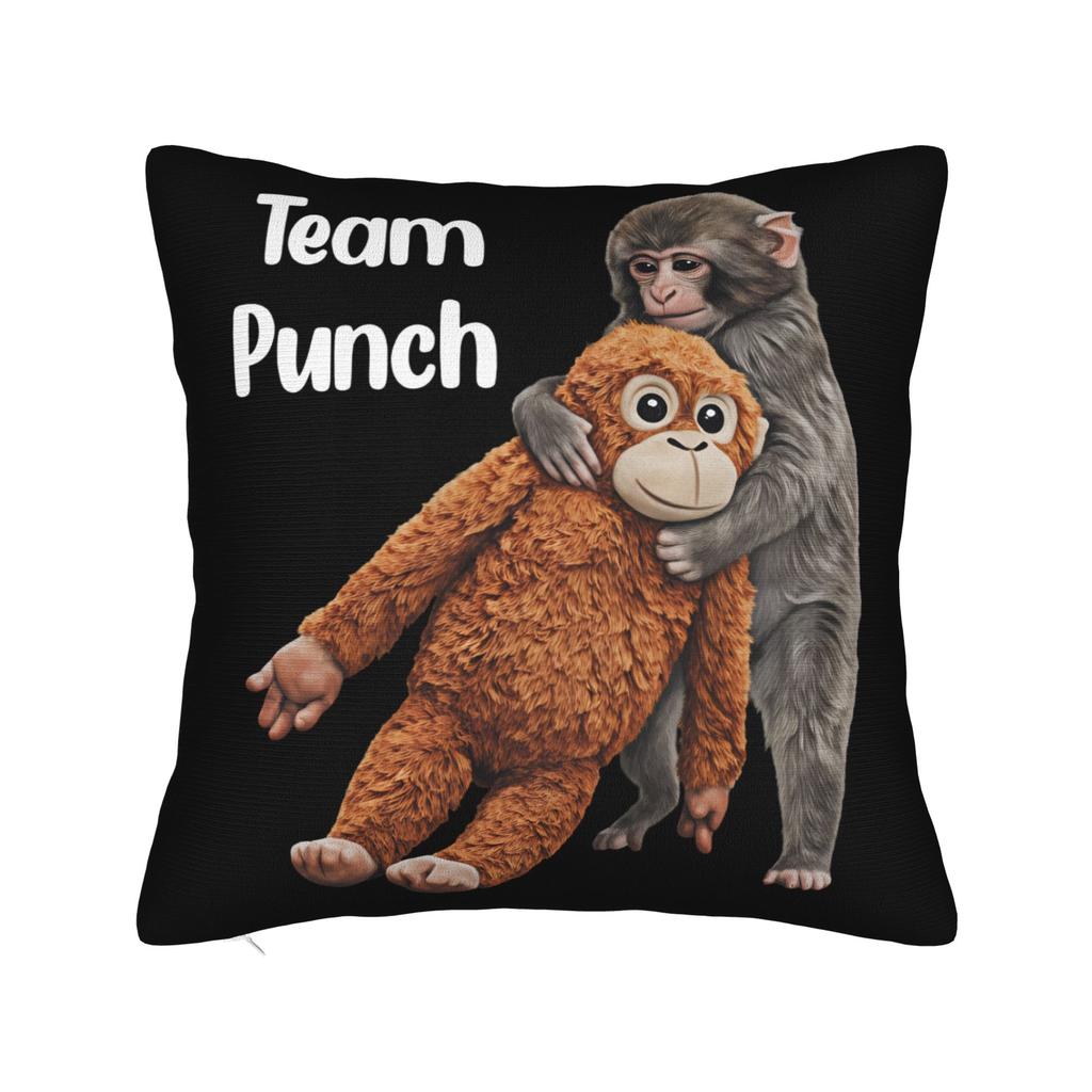 Punch Monkey Pillow Case Cute Funny Pillow Cover Soft Pillowcases For Sofa Bedroom Home Decor