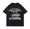 Camiseta Relajada De Alta Calidad Para Mujeres Eat Fish Day Teach Fish Life Camiseta Casual