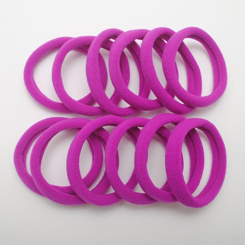12Pieces Women Elastic Hair Bands Seamless Tie Big Hair Scrunchies Heavy Hair Gum Hair Accessories Birthday Gift Hair Holder