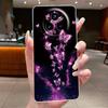 Чехол для Realme 14 Pro Plus 5G Роскошный Цветочный Мягкий Тонкий ТПУ Корпус Телефона Для Realme 14 Pro 14Pro+ Funda Прозрачные Задние Крышки