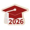 Брошь для выпускника бакалавриата 2026 года Значок для книги воспоминаний Уникальный подарок студенту Подходит для украшения на церемонию вручения дипломов