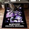1pc KPop Demon Hunters30 Design Printed Area Rug Carpet for Bedroom Living Room Home Decor Rugs Mat Non Slip Mat Rug for Bedside