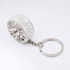 Car Wheel Shape Crystal Wheel Keychain Crystal Crystal Tire Wheel Rim Pendant  Souvenir