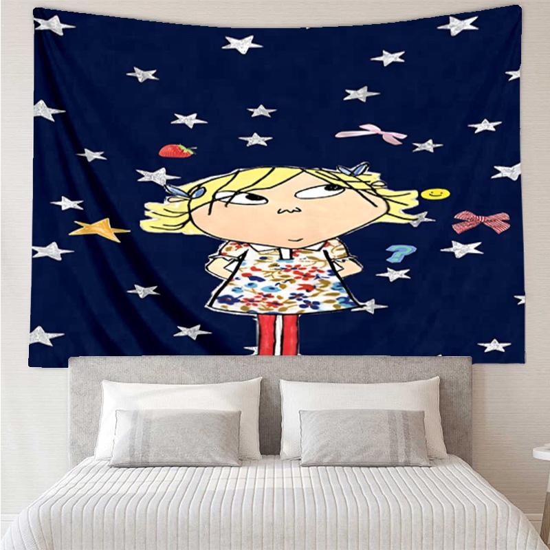 Char-lie and Lola Adventure Tapestry, Unique Design Tapestry, Wall Decor for Bedroom,Livingroom, Playroom,Heartwarming Fan Holiday Gifts
