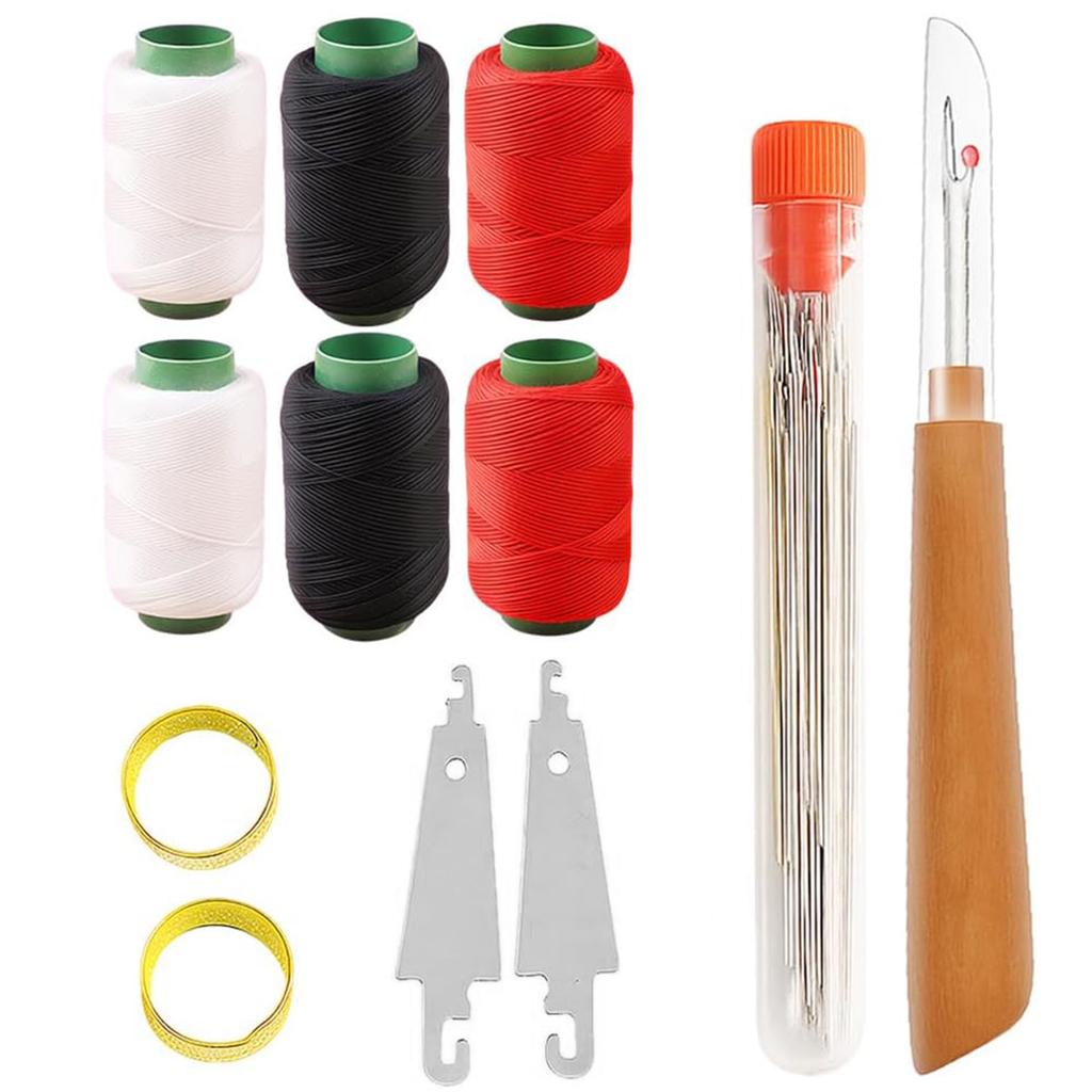 31/34/36/37 шт./набор Набор швейных инструментов Стальные швейные иглы с большим ушком Набор стальных швейных игл для начинающих Профессиональные Любители DIY