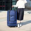 Universal Wheel Luggage Bag Can Carry a Travel Bag with Large Capacity and Double-layer Expansion Storage Folding Hand Luggage Bag