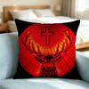 Jagermeister-R Logo-O Pillow Case Square Double-Sided Sofa Cushion Cover Bedroom Bedside Pillow Gift