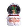 Christmas Snow Globe Colorful Lighting Home Decoration Night Light Decor for Family Friends Present