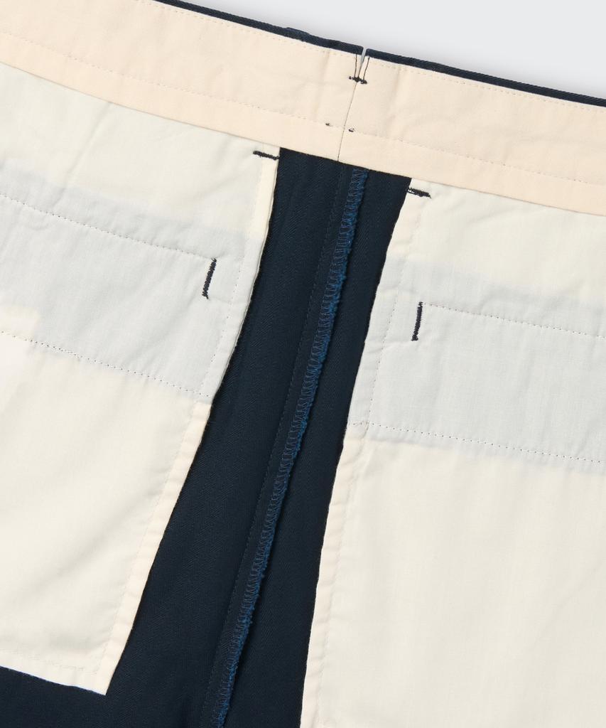 MUSINSA STANDARD Cotton Herringbone Tapered Pants [Navy]