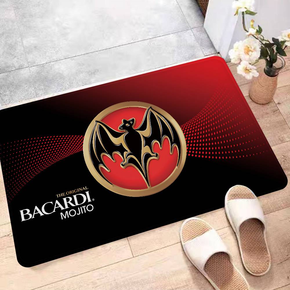 Bacardis Beer Bathroom Mat Kids Room Bedroom Decoration Balcony Anti-Slip Doormat Living Room Welcome Rug