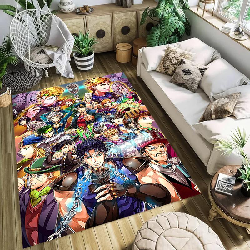 JoJo's Bizarre Adventure: Diamond Unbreakable carpet floor mats Home Decor Christmas gifts Bathroom mat Fashion