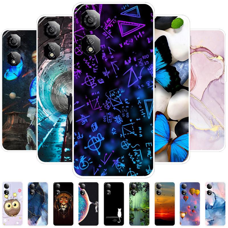 Чехол для ZTE Nubia Neo 2 5G NubiaNeo2 Мультяшное Животное Мягкий Силикон ТПУ Прозрачная Крышка Для Nubia Neo2 Z2352N Прозрачный Чехол Для Телефона