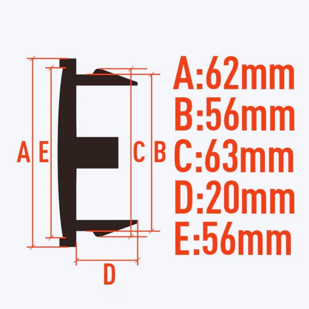 4pcs 62MM Car Wheel Center Caps With W Work Emotion Logo Emblem Badge Rims Dust Cover Wheel Hubcap for Toyota Car Accessories
