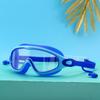 Children's Swimming Goggles High-definition Waterproof Fog Large-frame Diving Goggles Big Boys and Girls Swimming Goggles Prof