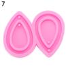 Casting Mould Jewelry Crafts DIY Earrings Mold Epoxy Resin Mold Keychain Pendant Silicone Mold