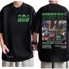 Punk Rock Band Green Day Dookie Graphic T Shirts Men Women Gothic Vintage Short Sleeve T-shirt Fashion Casual Oversized T-shirts