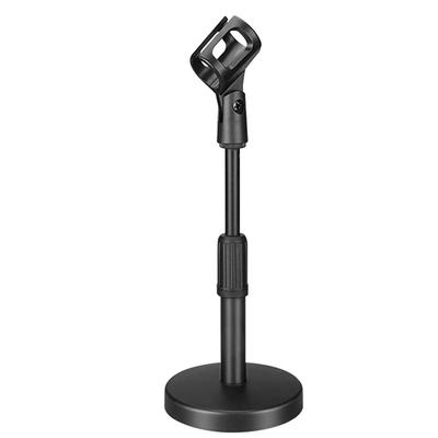 KOLEMO Настольная стойка для микрофона Черная KM-TS01