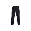 Solid Color High-Waist Tapered Joggers Men Bottoms Black 1375646-001