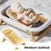 Infant Bath Tub Seat BPA-Free Material Foldable Design Hypoallergenic Baby Bath Support