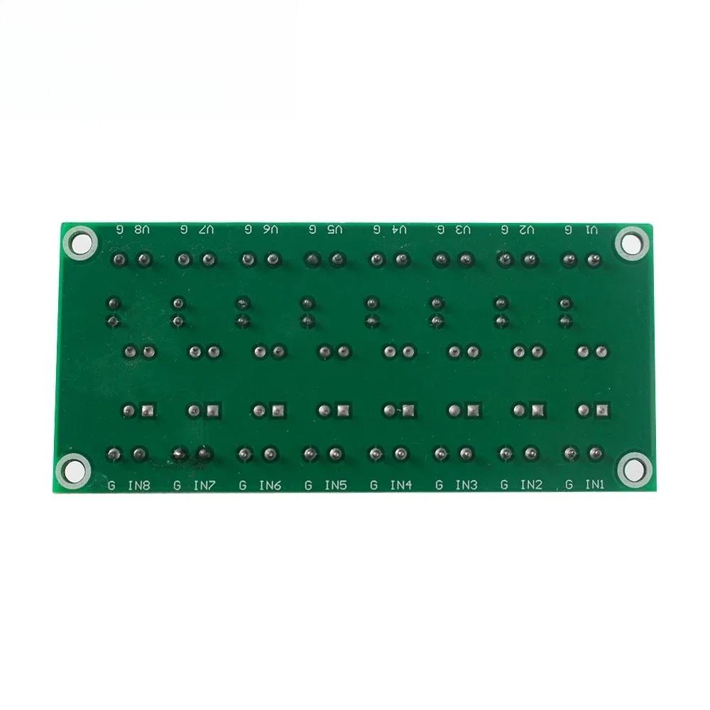 PC817 Optocoupler 8 Way Voltage Isolation Board Voltage Control Adapter Module Drive Photoelectric Isolation Module