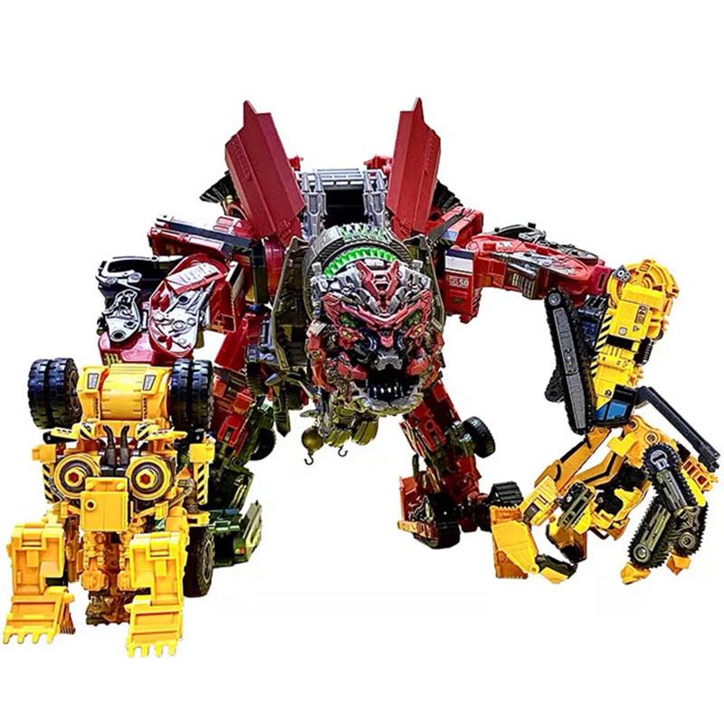 AOYI 8in1 BMB KO Studio Series SS Devastator Transformation Action Figure Детские игрушки Шедевр Фильм Модель Деформация Автомобиль Робот