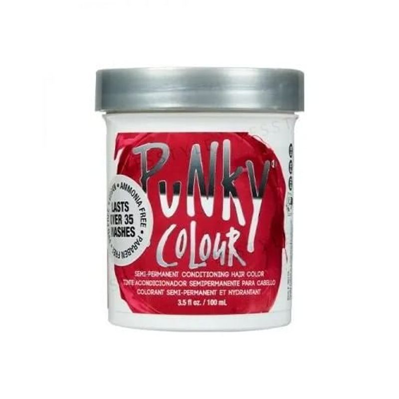 Punky Colour Полуперманентный кондиционирующий краситель для волос Вишня сверху