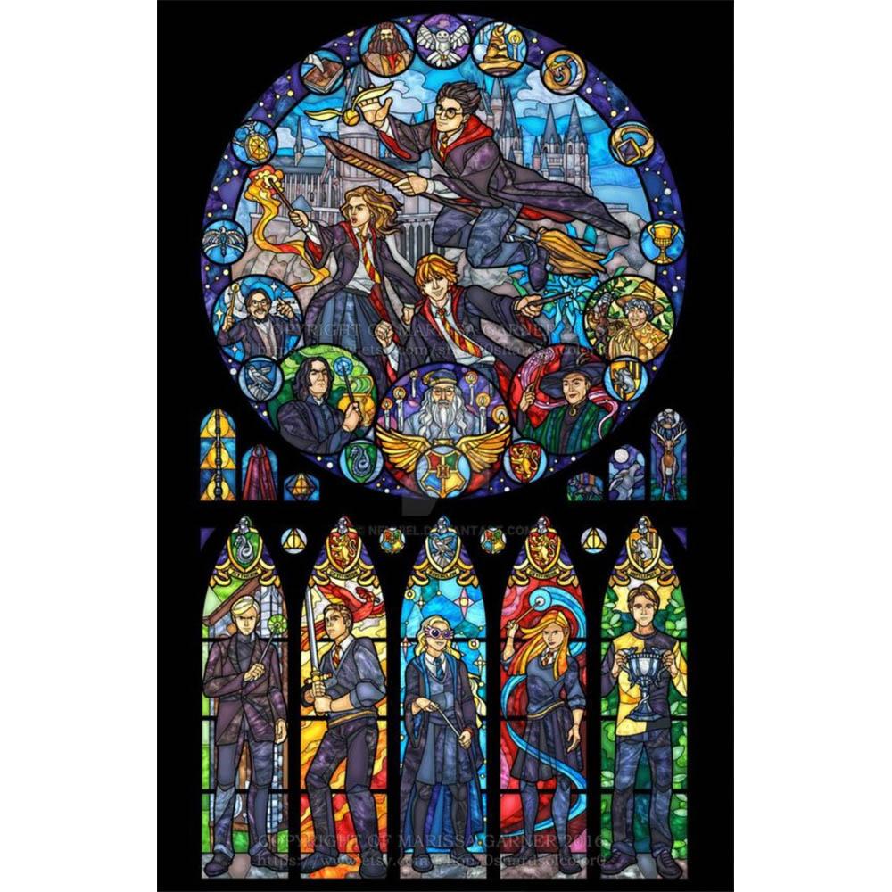 5D DIY Алмазная Аэро-живопись Гарри Поттер Волшебный Замок Сова Новая Коллекция Вышивка Бижутерия Декор для дома Мозаика Вышивка крестом Подарок